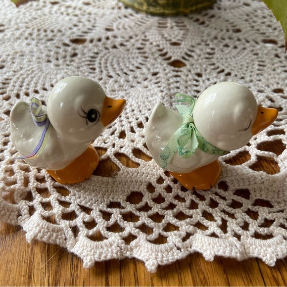 Vintage ceramic duckling pair - Picture 2 of 4